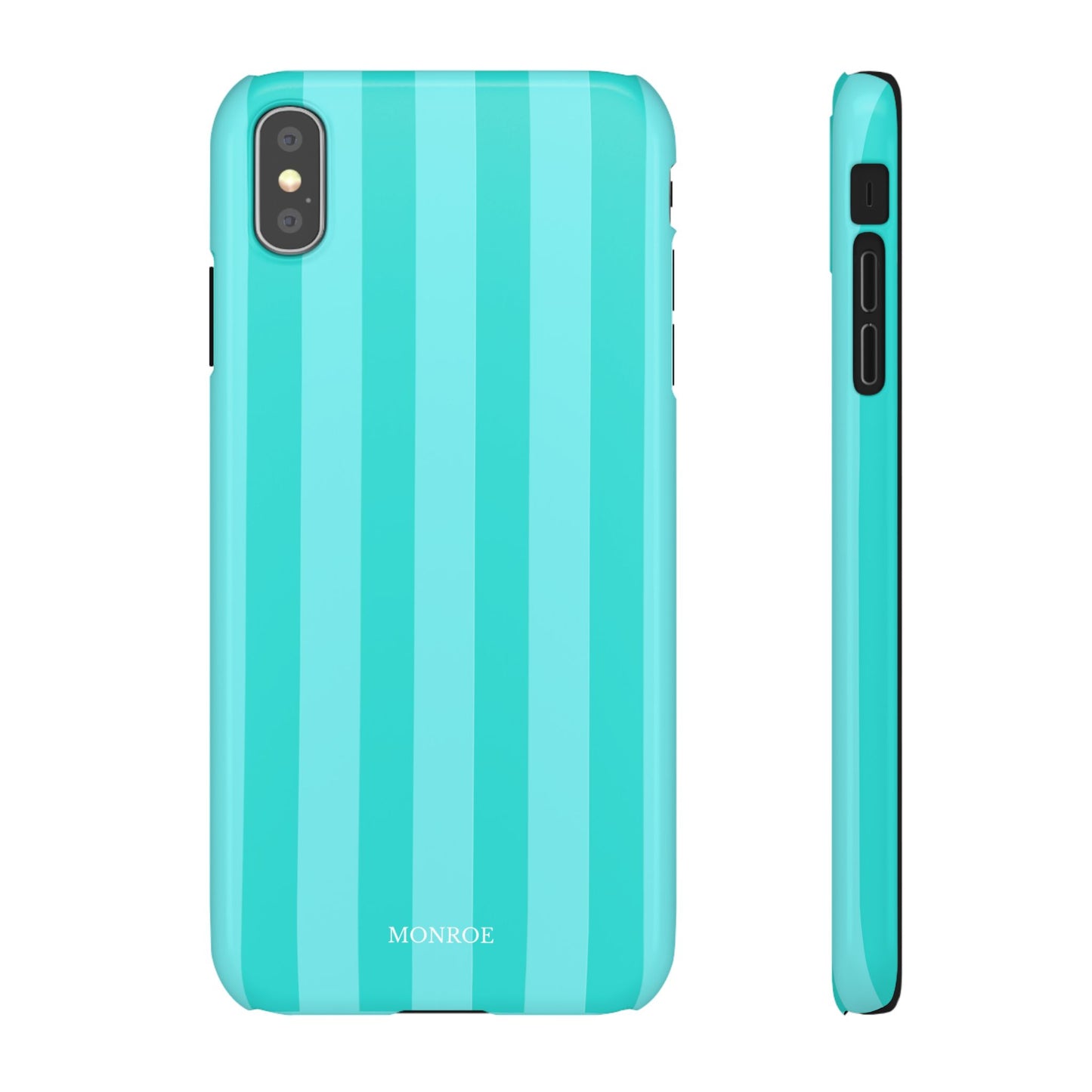 Striped Aqua Case