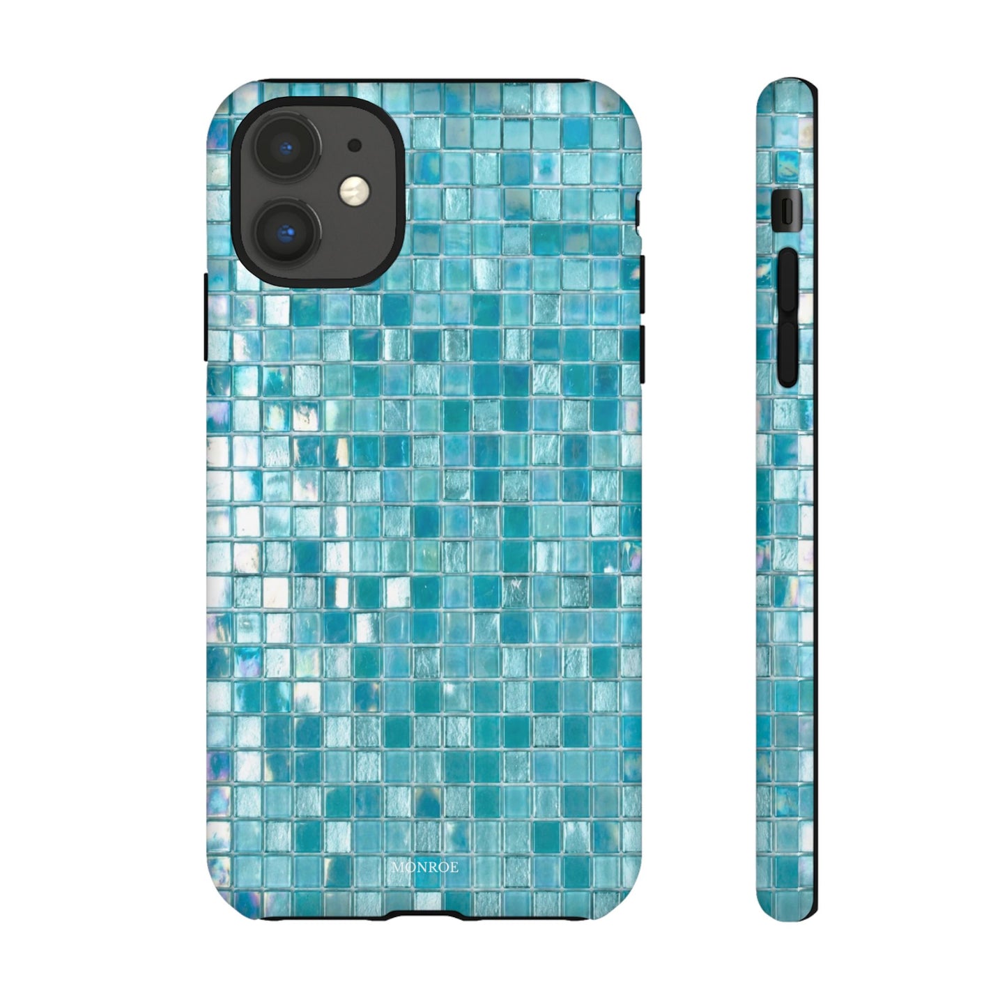 Hot Blue Mosaic Tile Tough Case