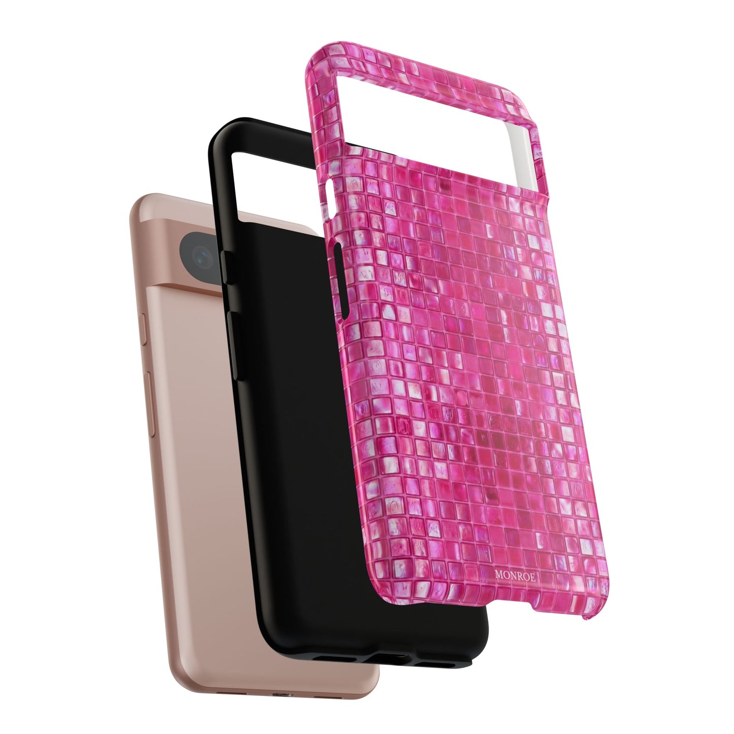 Hot Pink Mosaic Tough Case