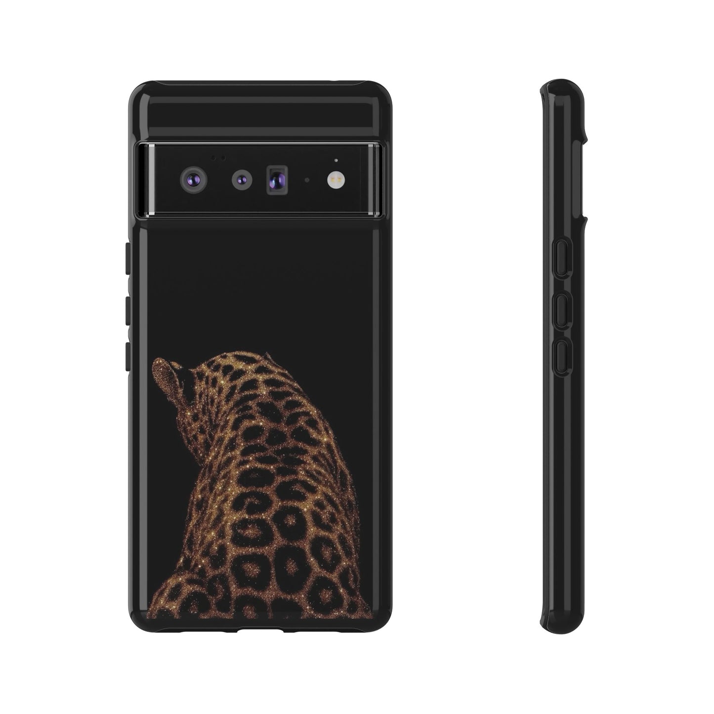 Leopard Back Tough Phone Case