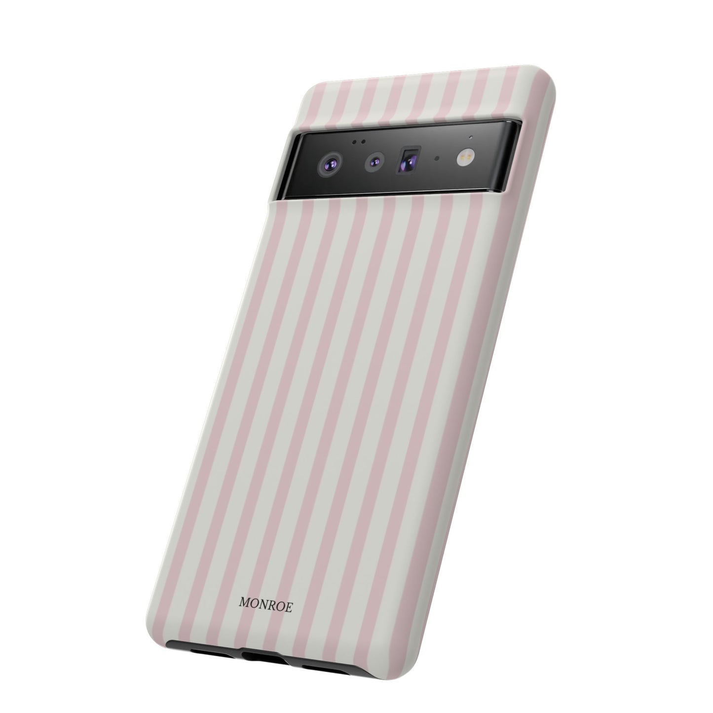 Light Pink Stripe Tough Phone Case