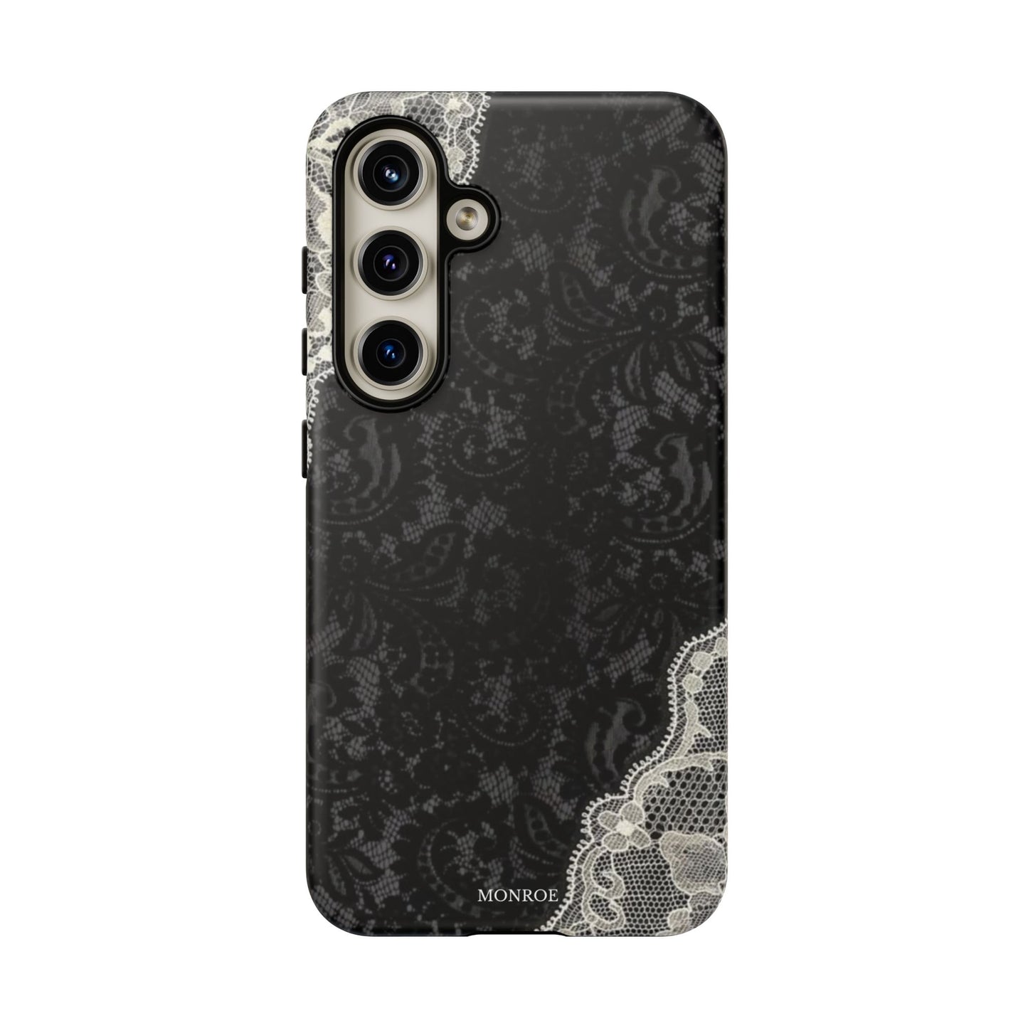 Black & White Edged Tough Case