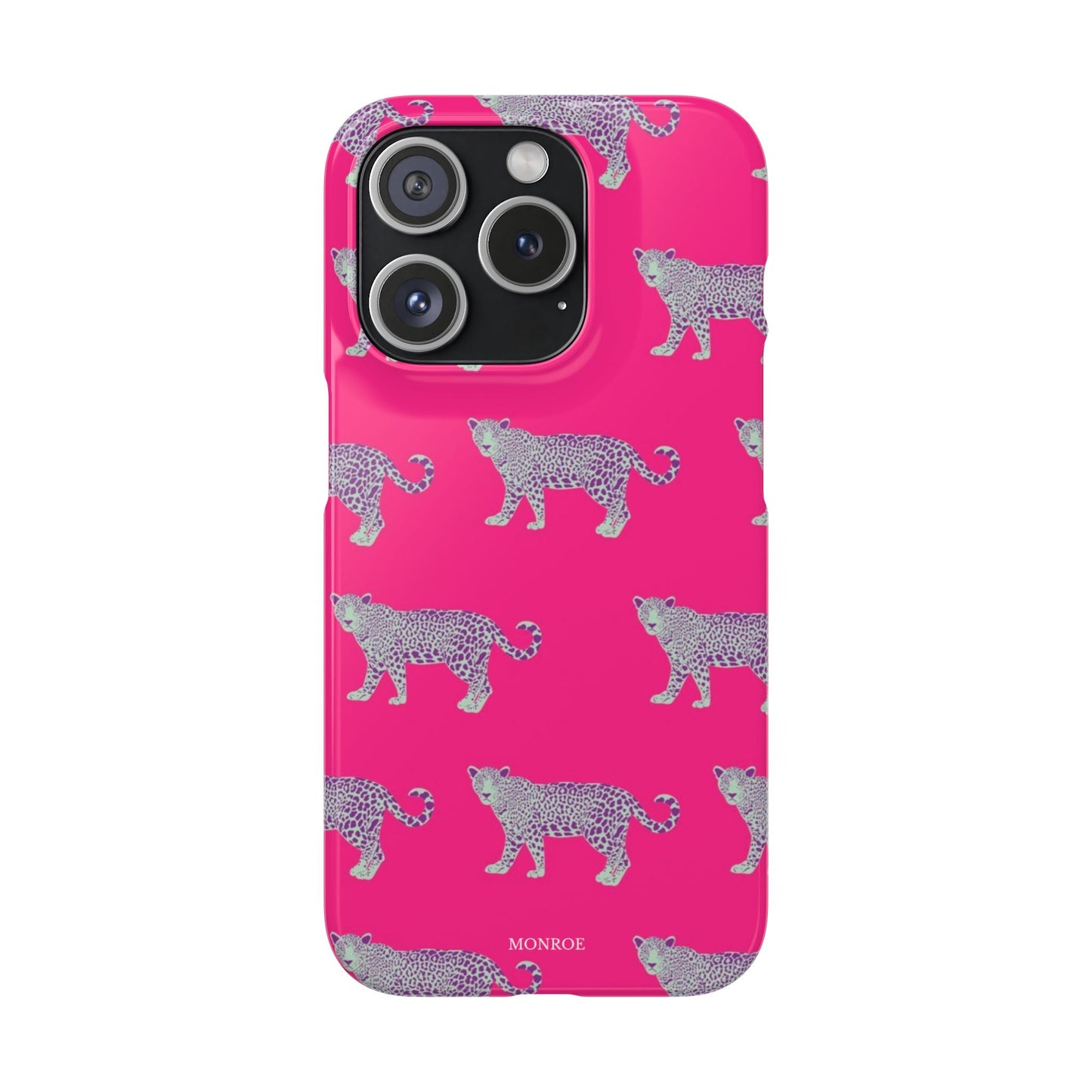 Pink Leopard Pattern Case
