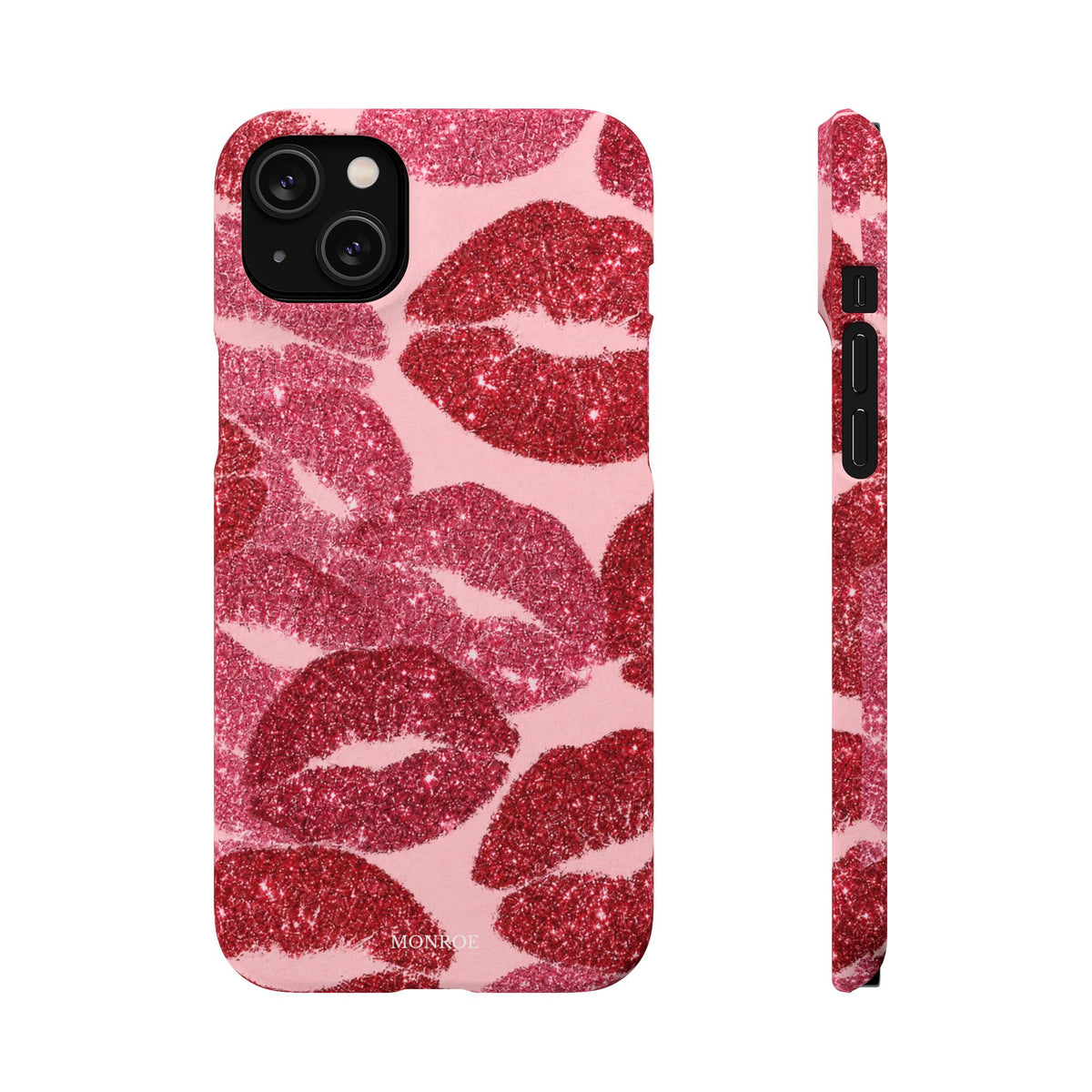 Pink Glitter Kiss Case