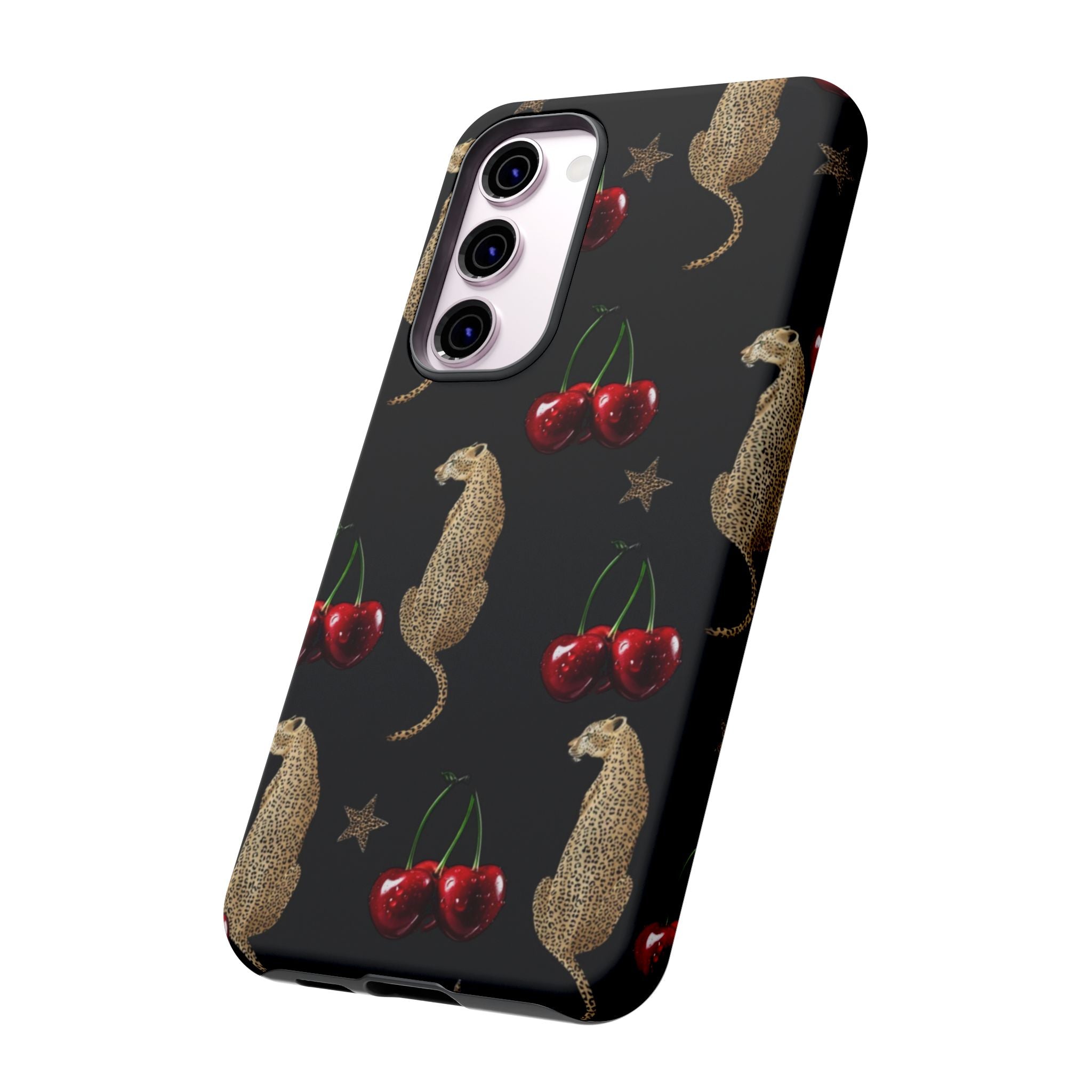 Leopards & Cherries Phone Case