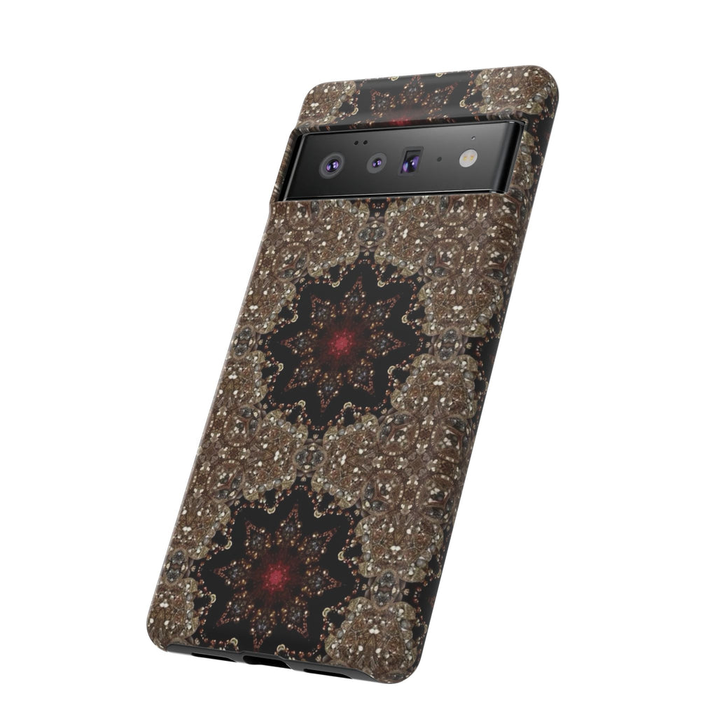 Brown Mandala Tough Protective Case