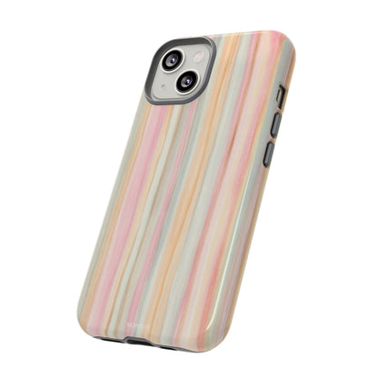 Pastel Watercolor Stripe Tough Case