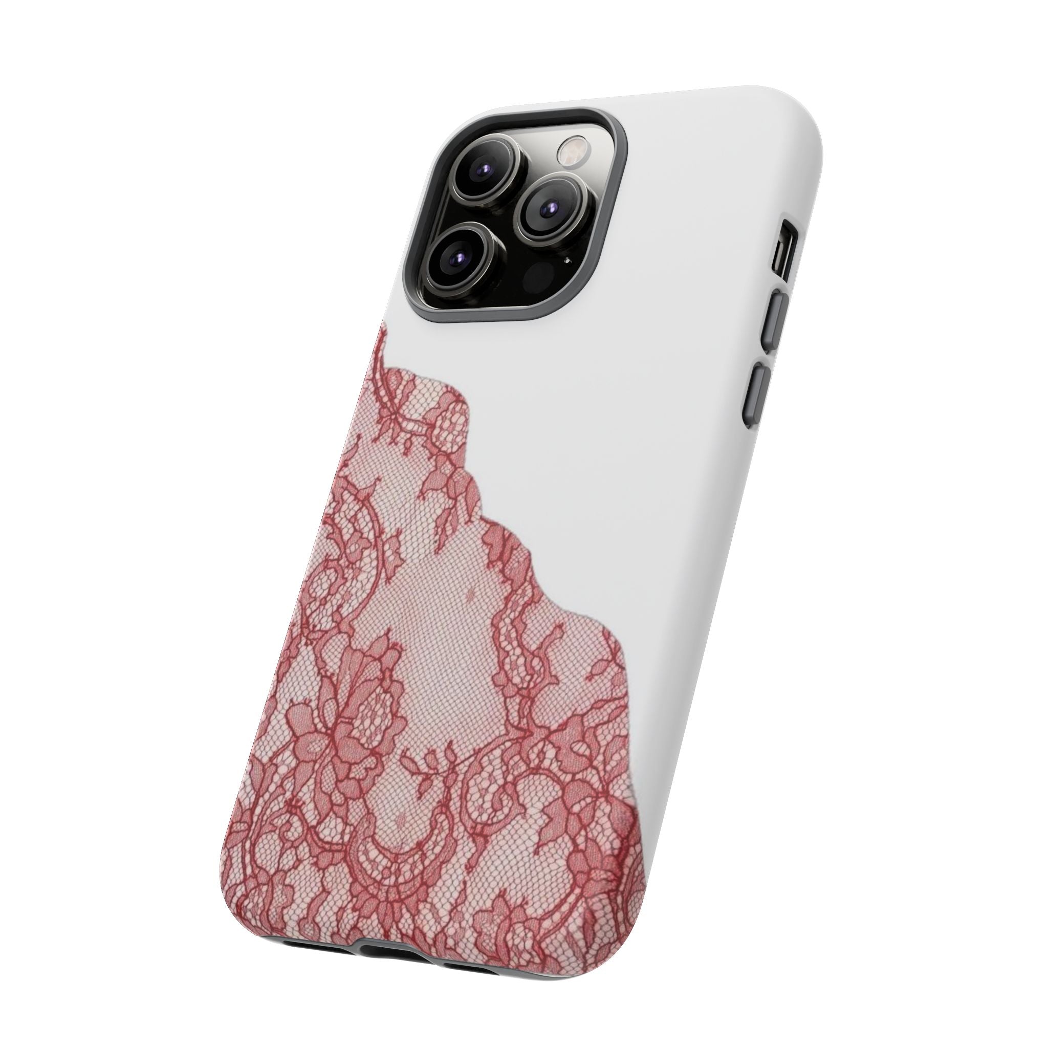 Red Lace Phone Case