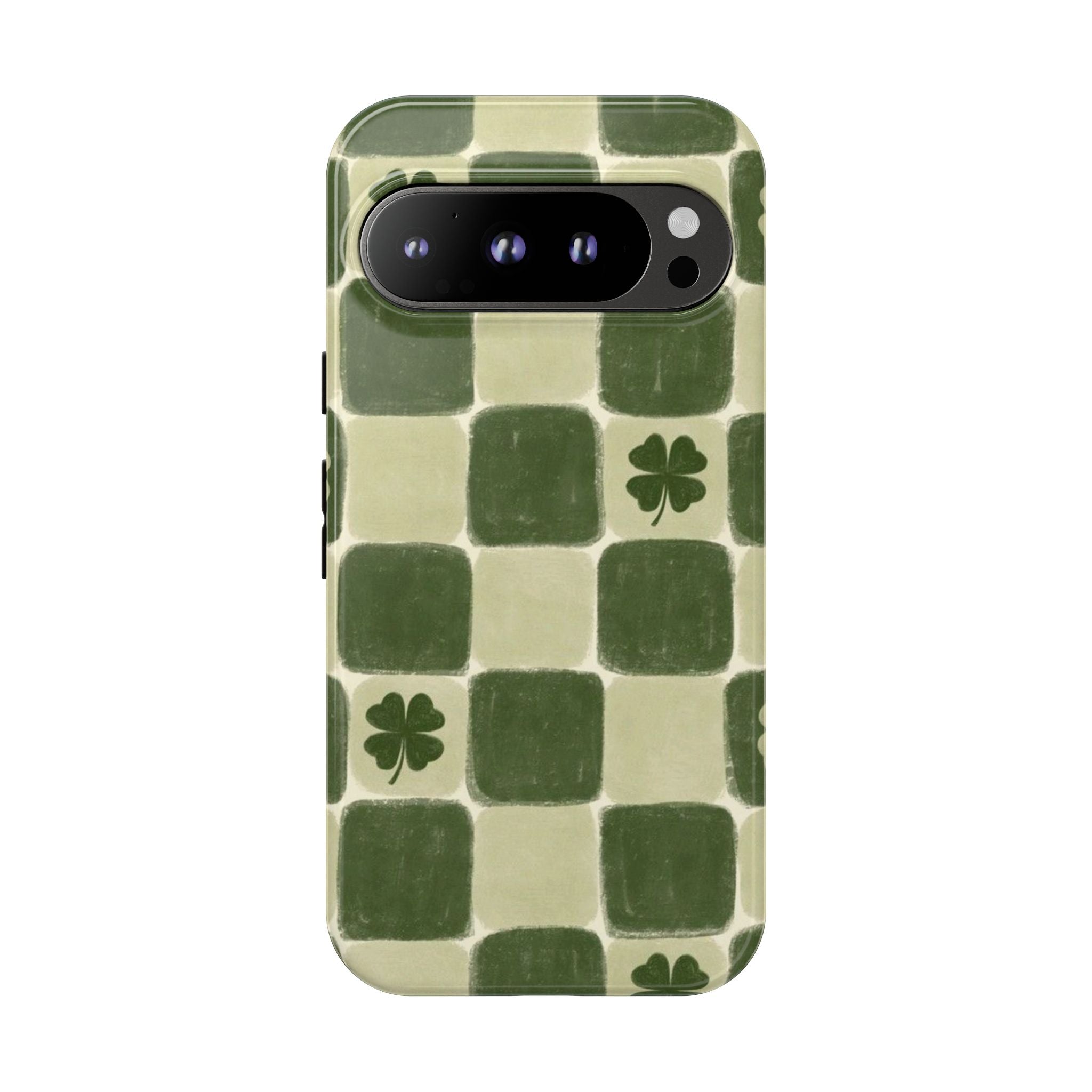 Clover Checker Tough Phone Case