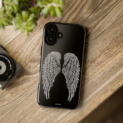 Silver Angel Wings Tough Case