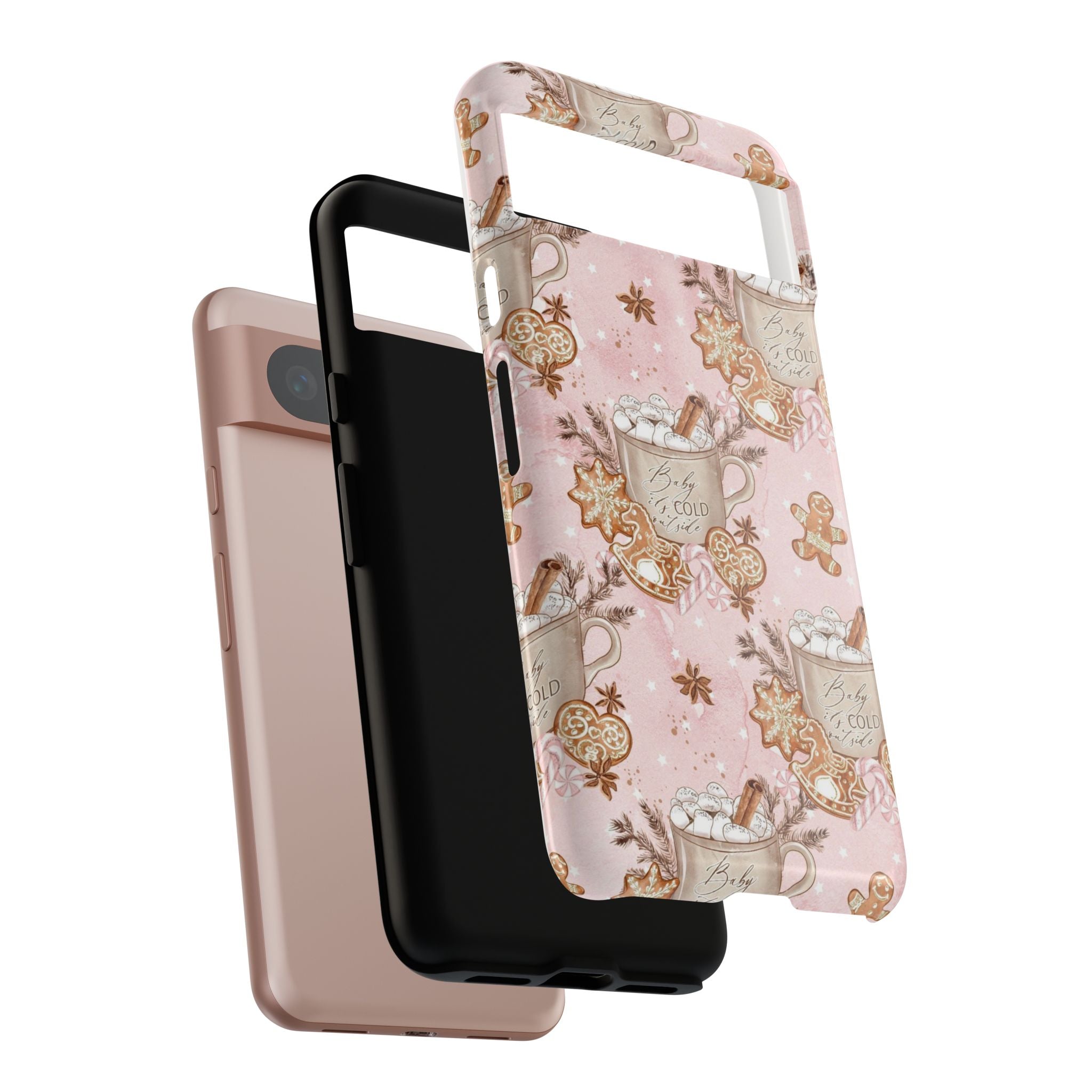 Pink Christmas Phone Case