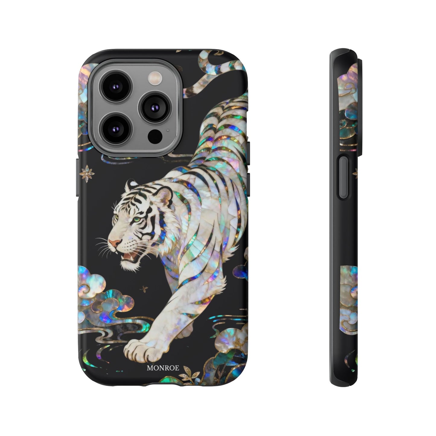 Iridescent White Tiger Tough Case