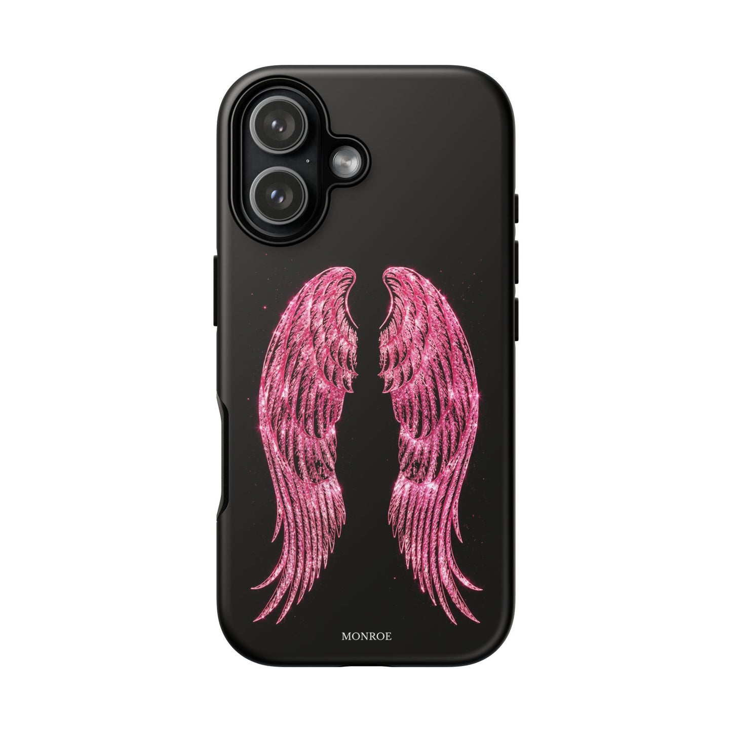 Pink Glitter Angel Tough Case