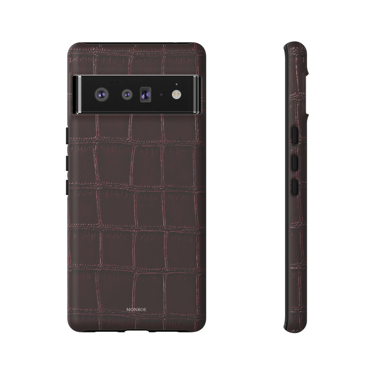 Burgundy Croc Tough Case