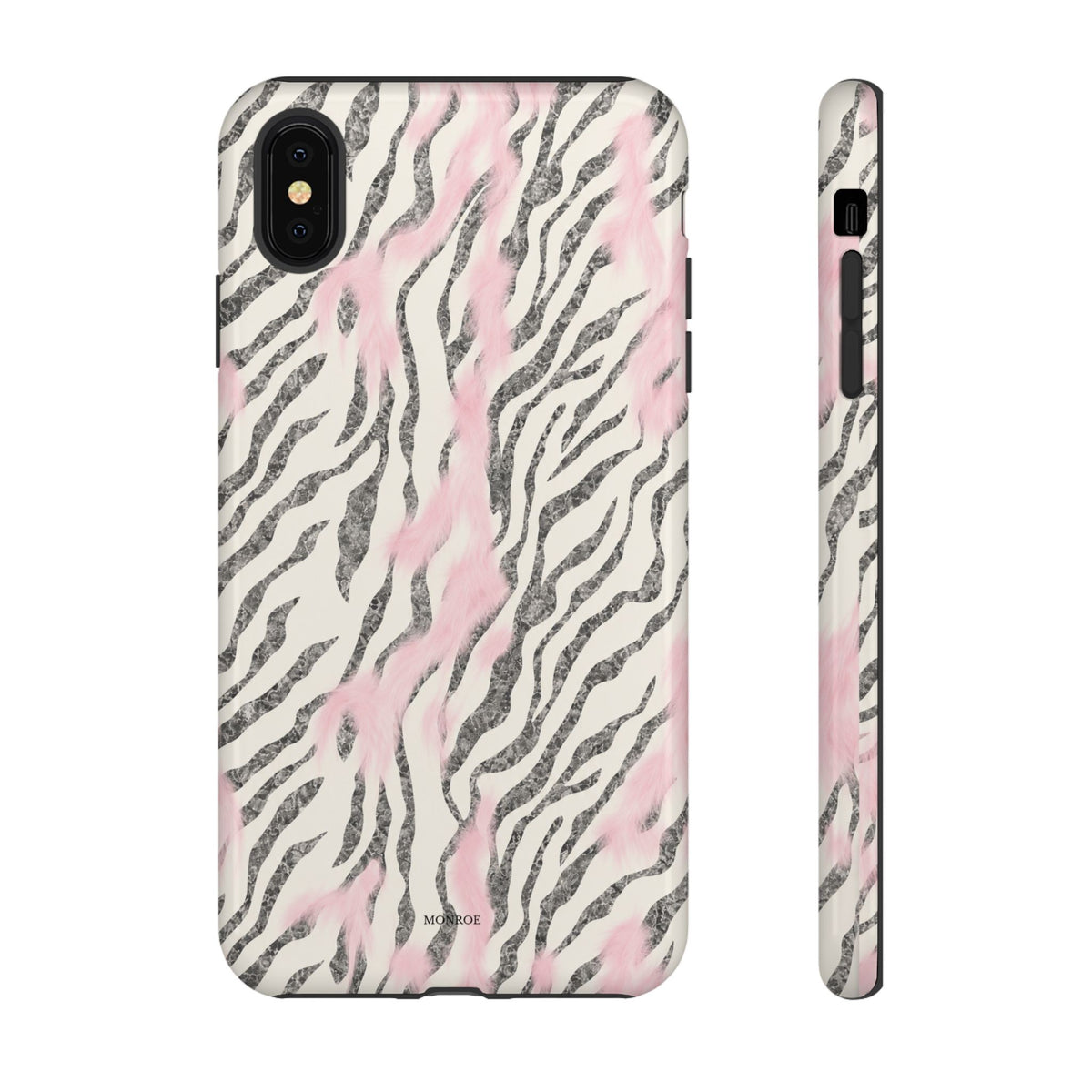 Light Pink Zebra Tough Case