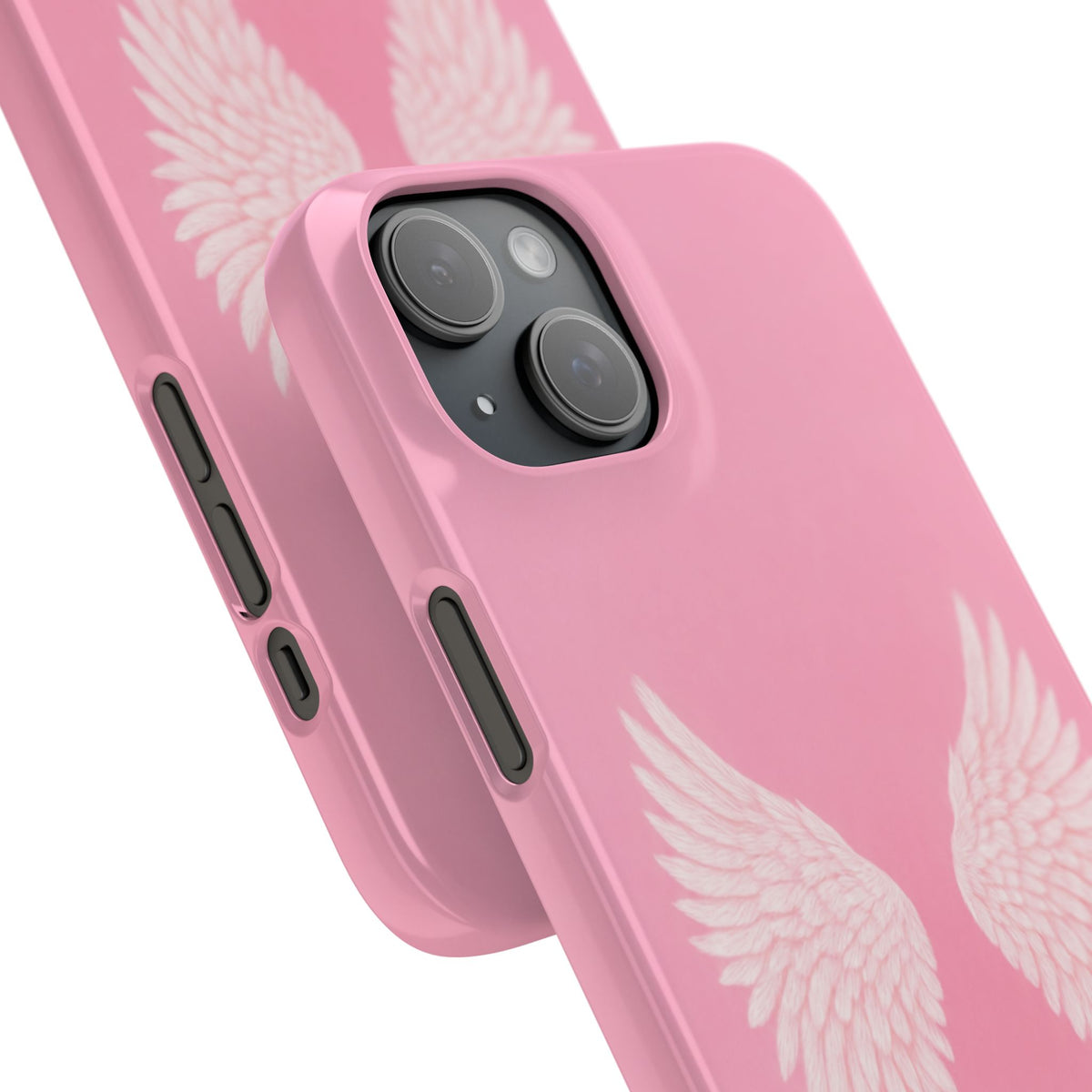 Pink Angel Wings Case
