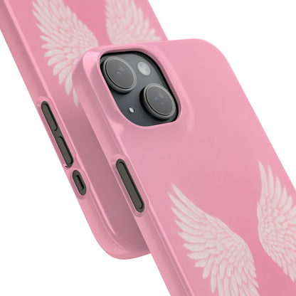 Pink Angel Wings Case