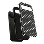 Black Polka Dot Phone Case