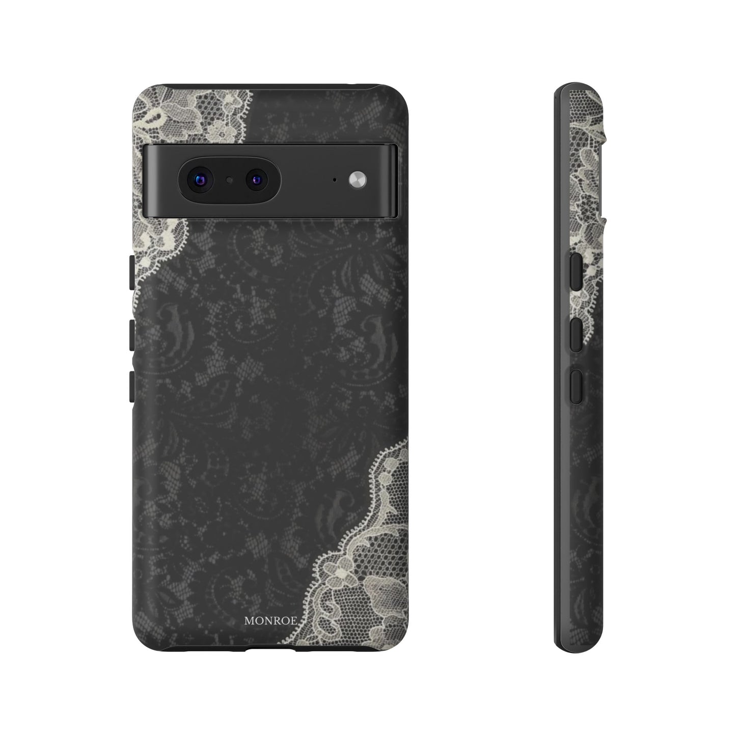 Black & White Edged Tough Case