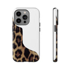 Half Cheetah Print Phone Case