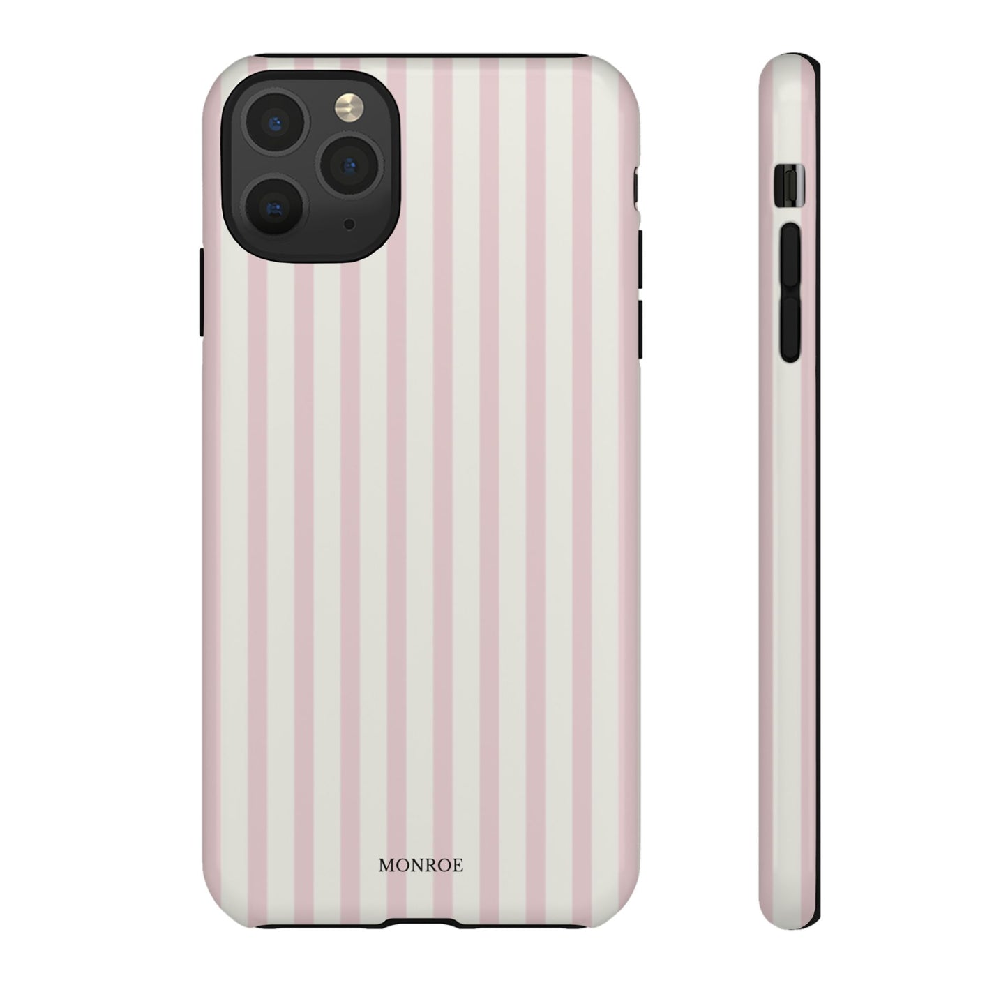 Light Pink Stripe Tough Phone Case