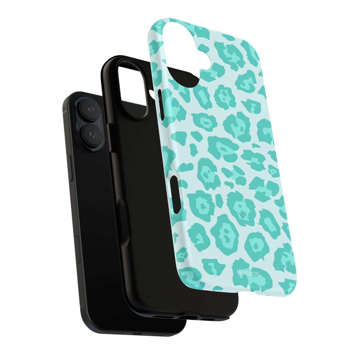 Teal Leopard Tough Case