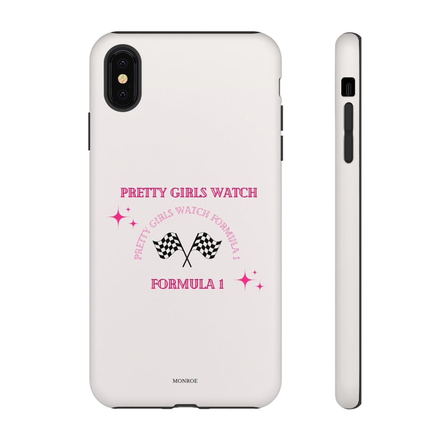 “Pretty Girls Watch Formula 1” Tough Case