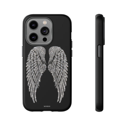 Silver Angel Wings Tough Case