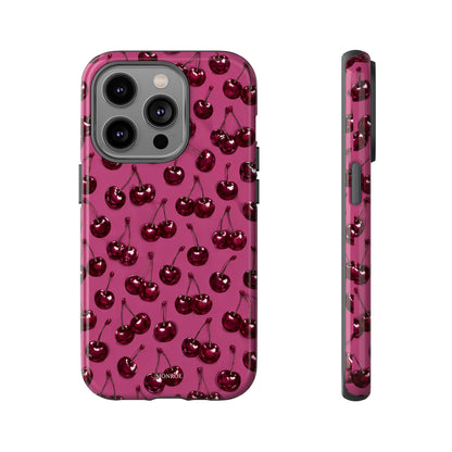 Burgundy Cherries Tough Case