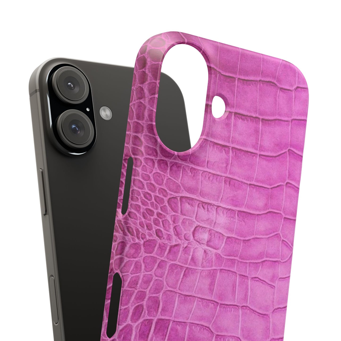 Purple Croc Case