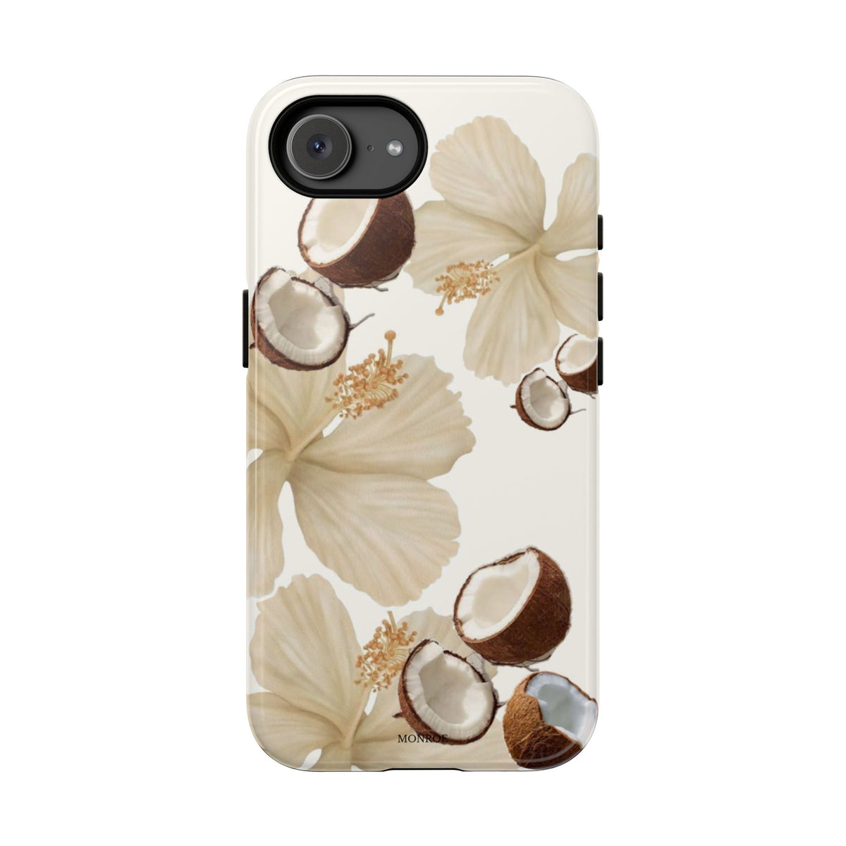 Tropical Coconut Floral Tough Case
