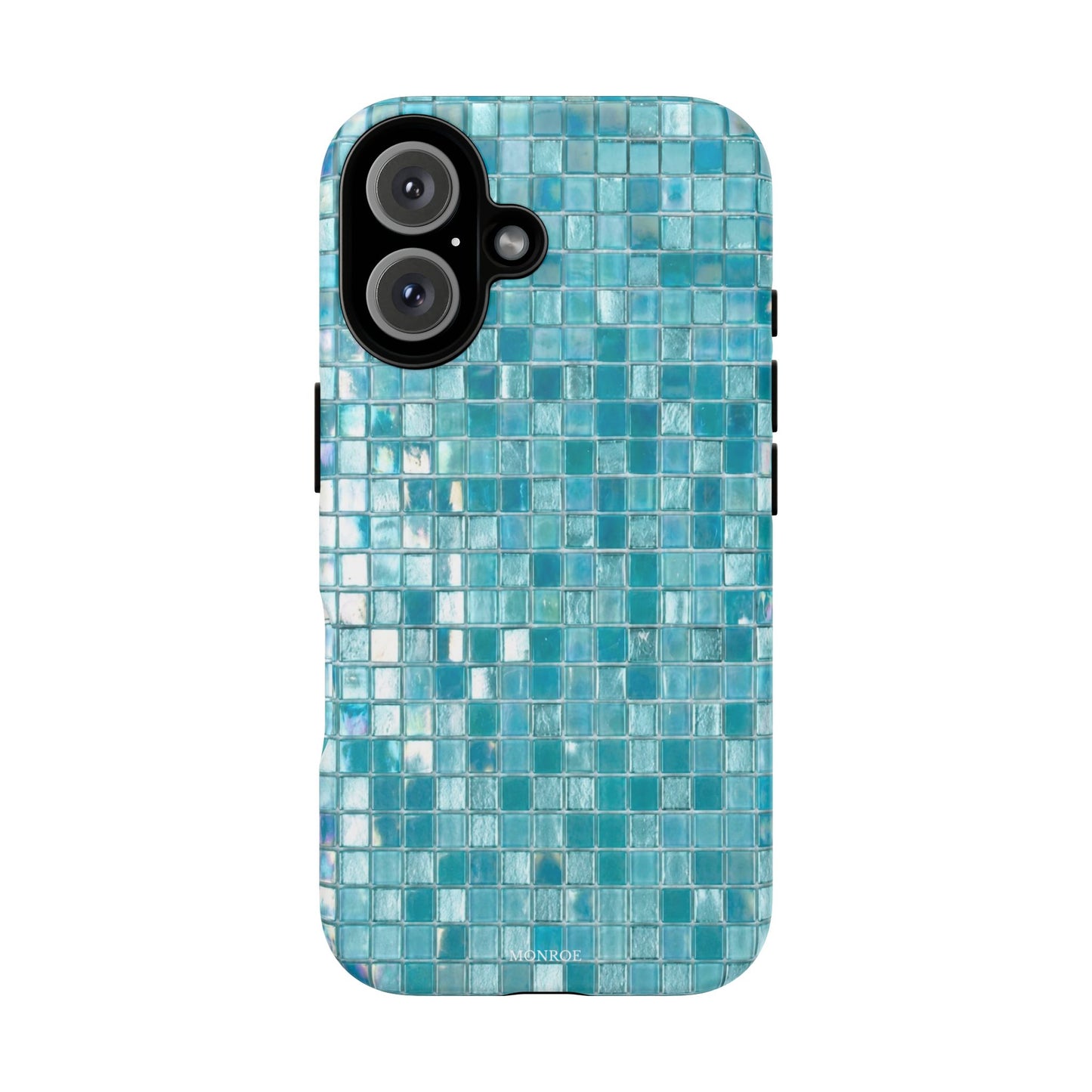 Hot Blue Mosaic Tile Tough Case