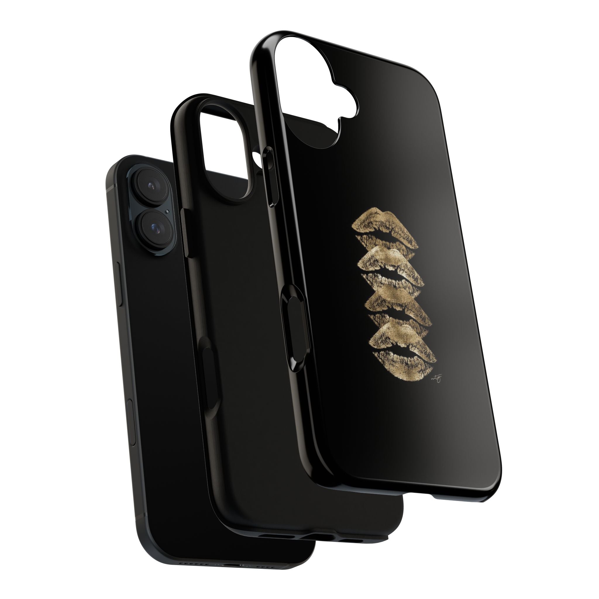 Golden Lipstick Phone Case