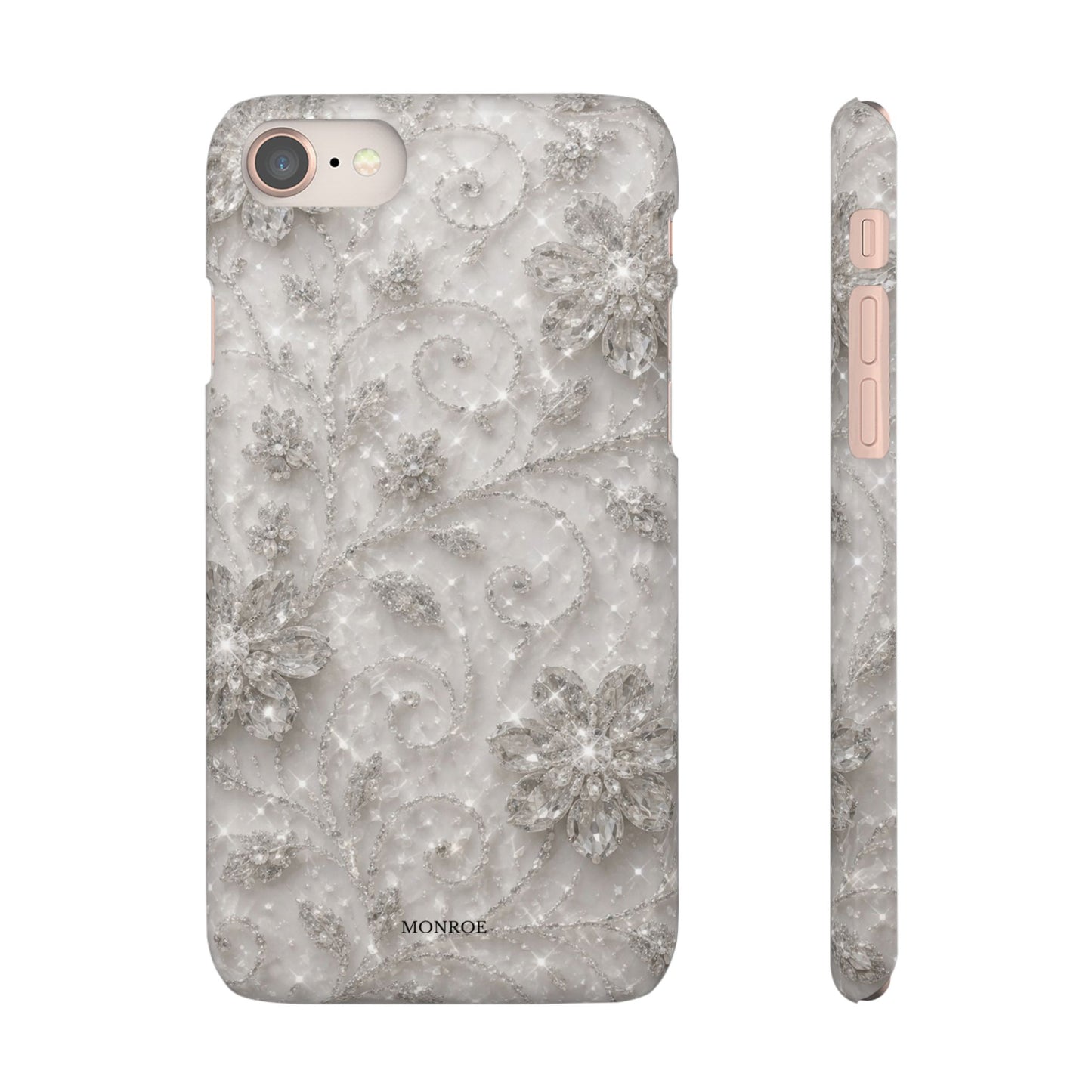 Glittery Floral Case