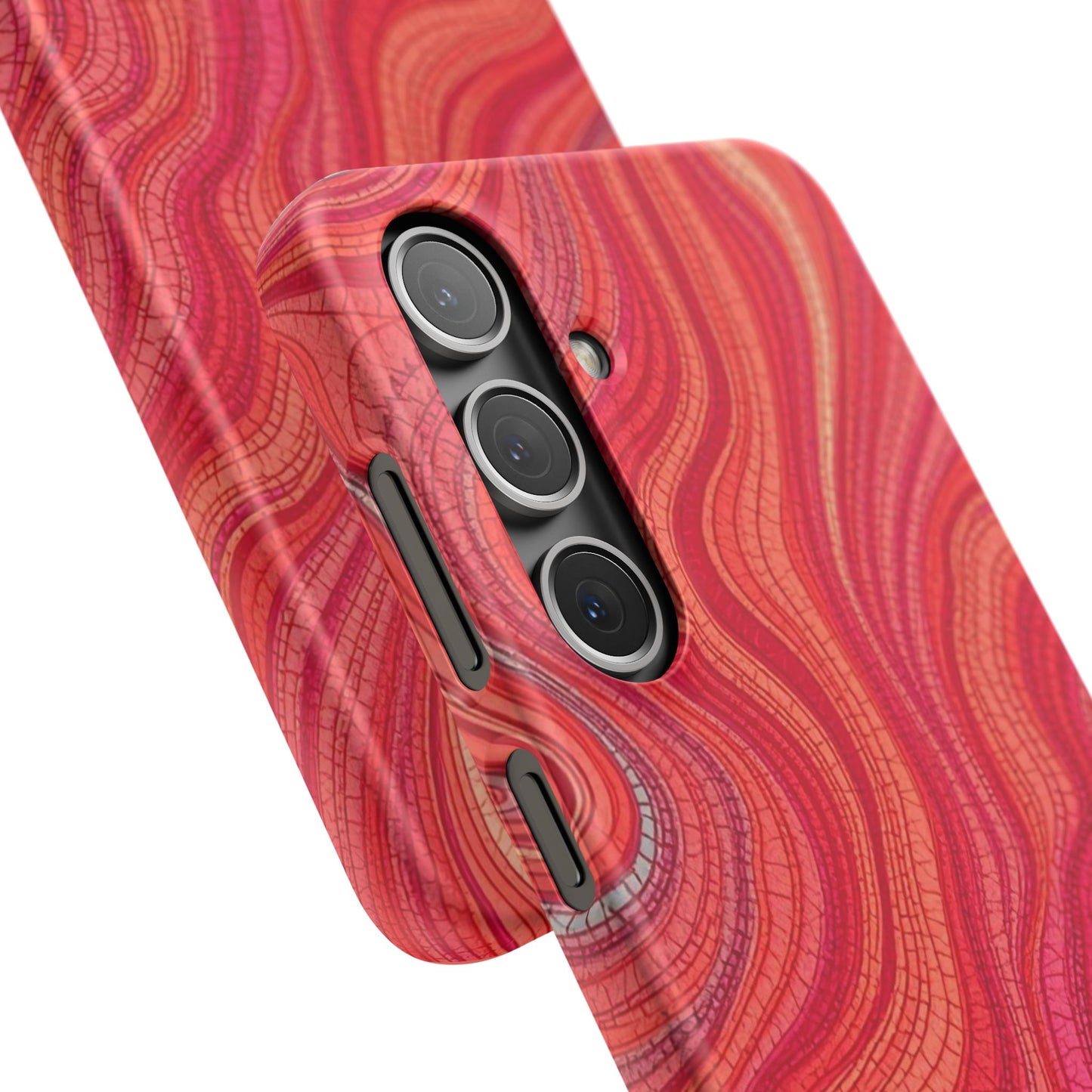 Retro Wavy Red Case