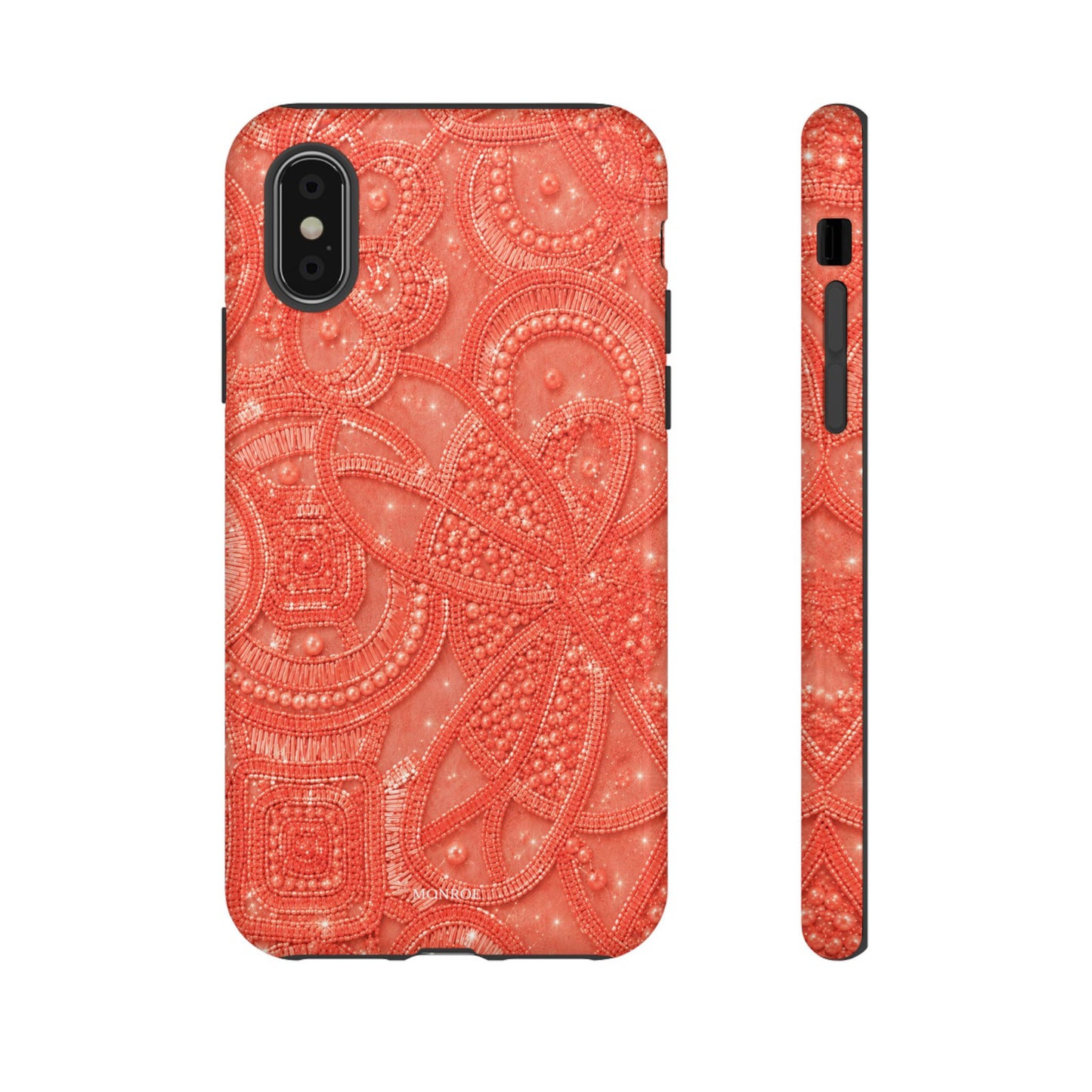 Coral Lace Tough Case