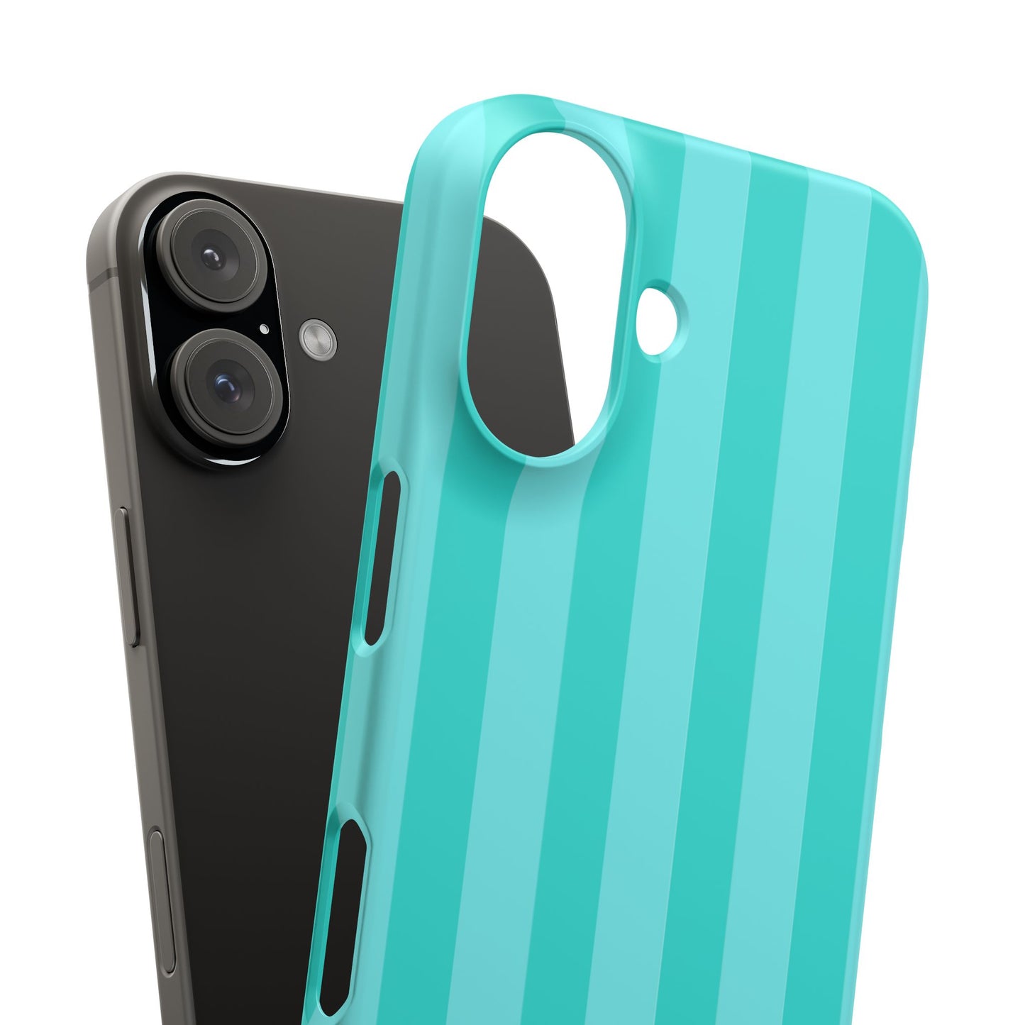 Striped Aqua Case