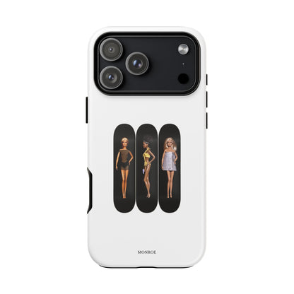 Retro Doll Skateboard Tough Case