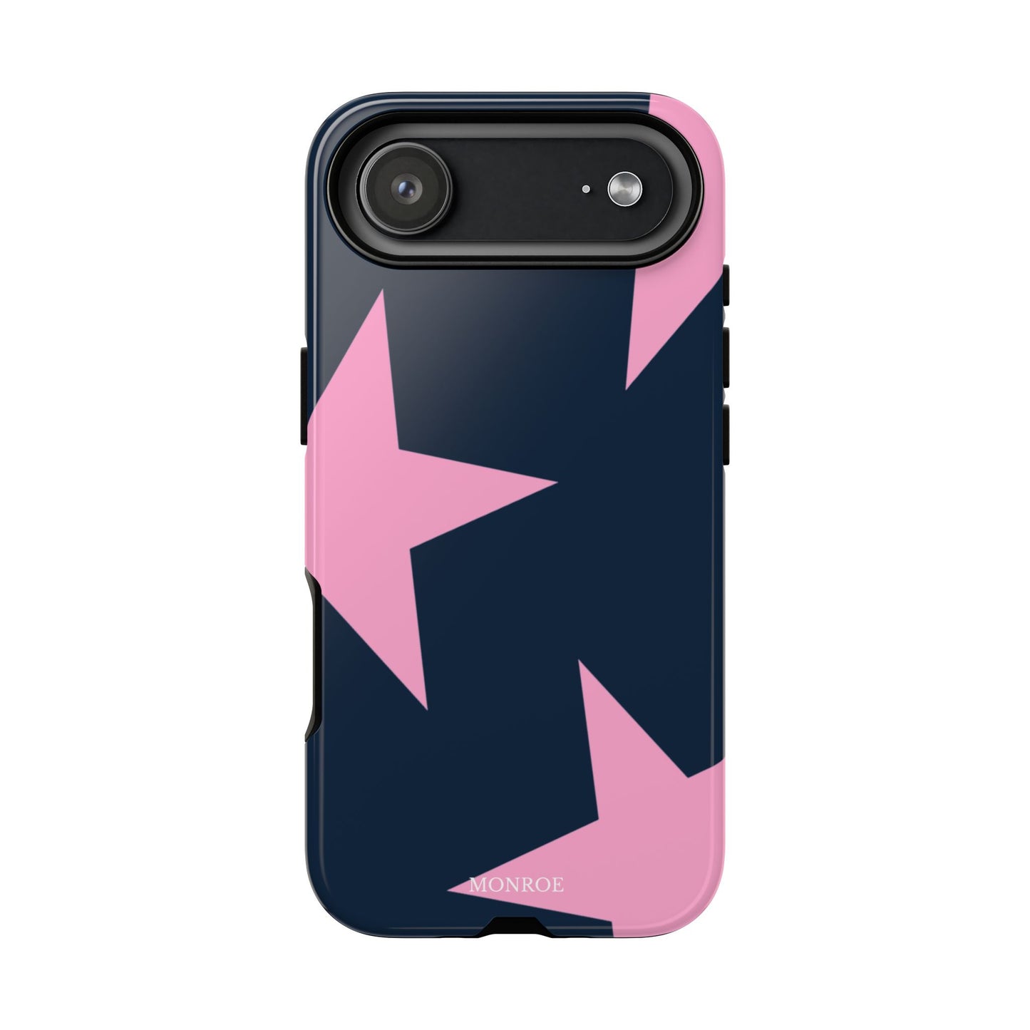 Navy & Pink Star Tough Cover
