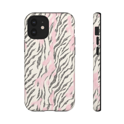 Light Pink Zebra Tough Case
