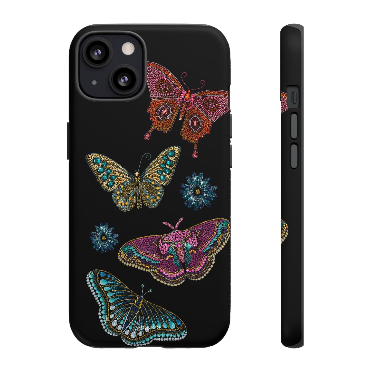 Butterfly Beaded Tough Case