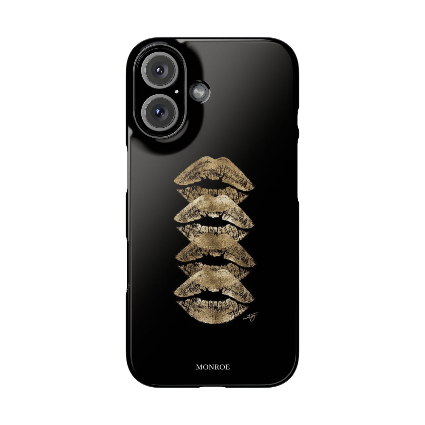 Gold Kiss Stack Case