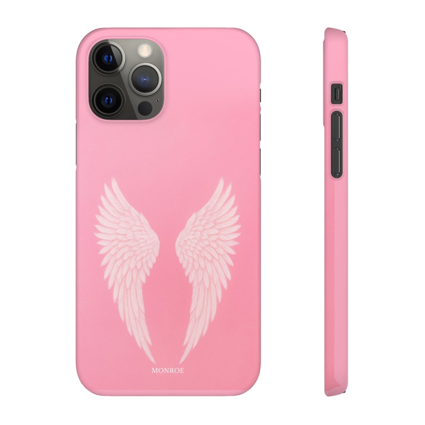Pink Angel Wings Case