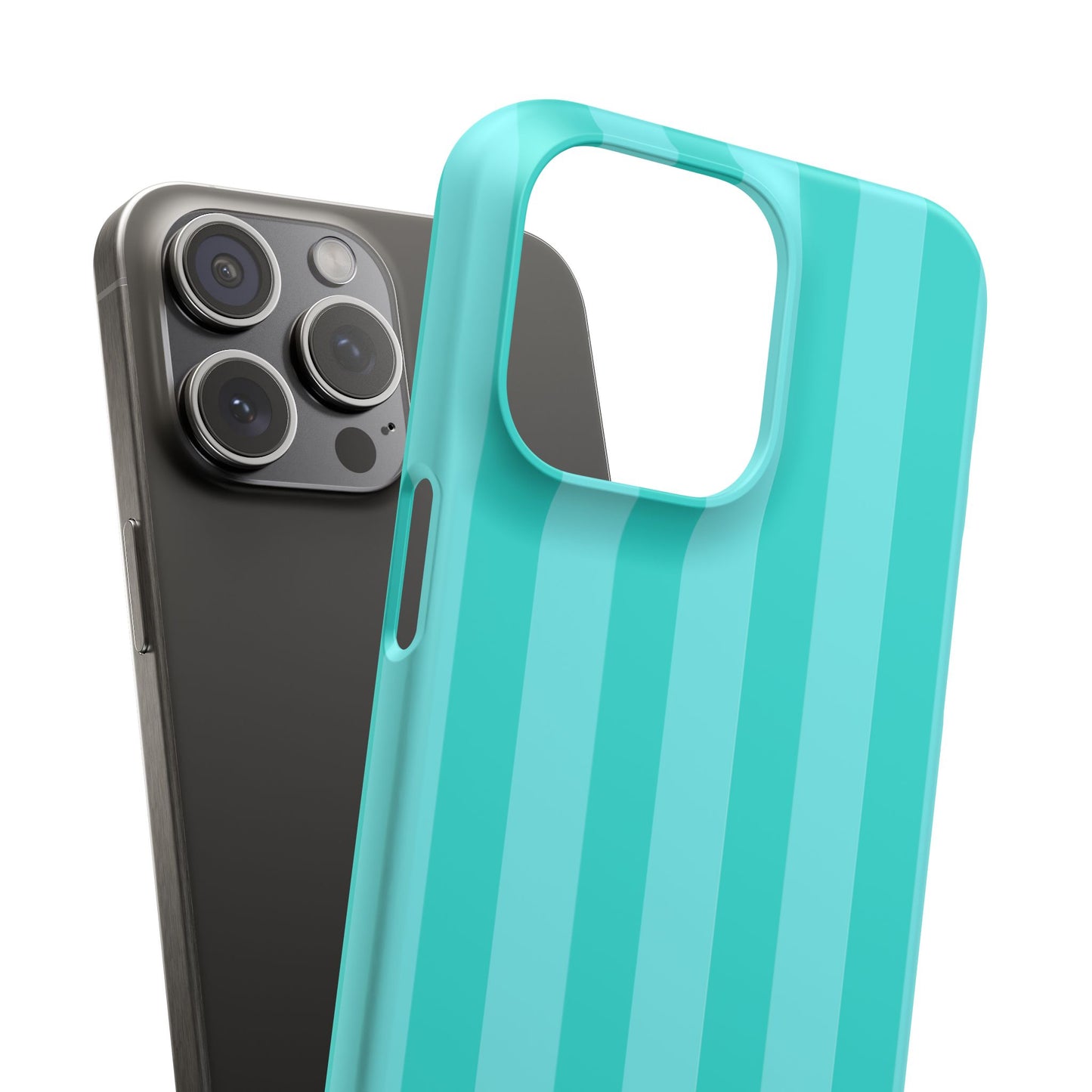 Striped Aqua Case