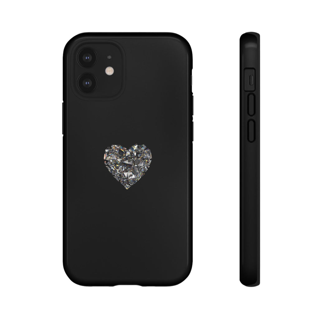 Crystal Heart Phone Case