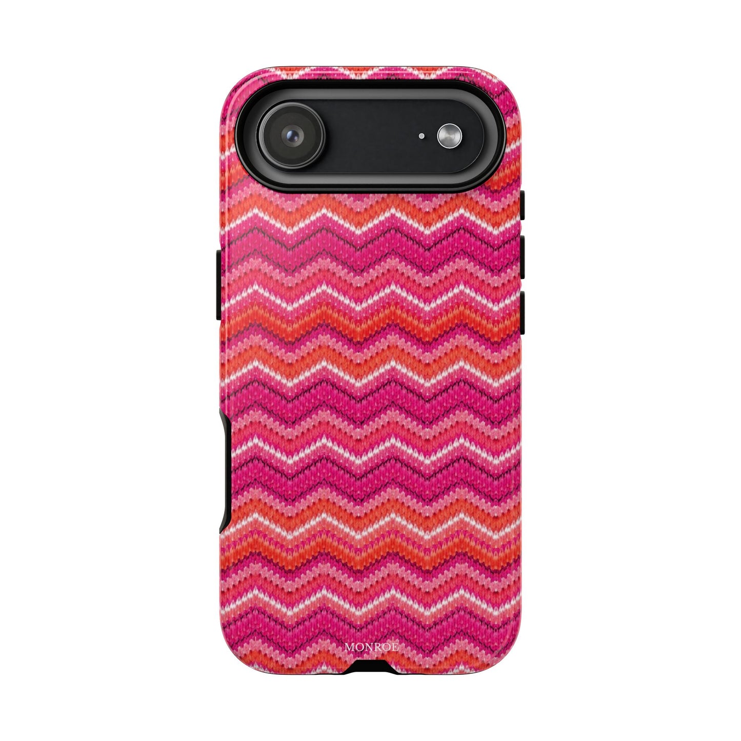 Pink Zigzag Tough Case