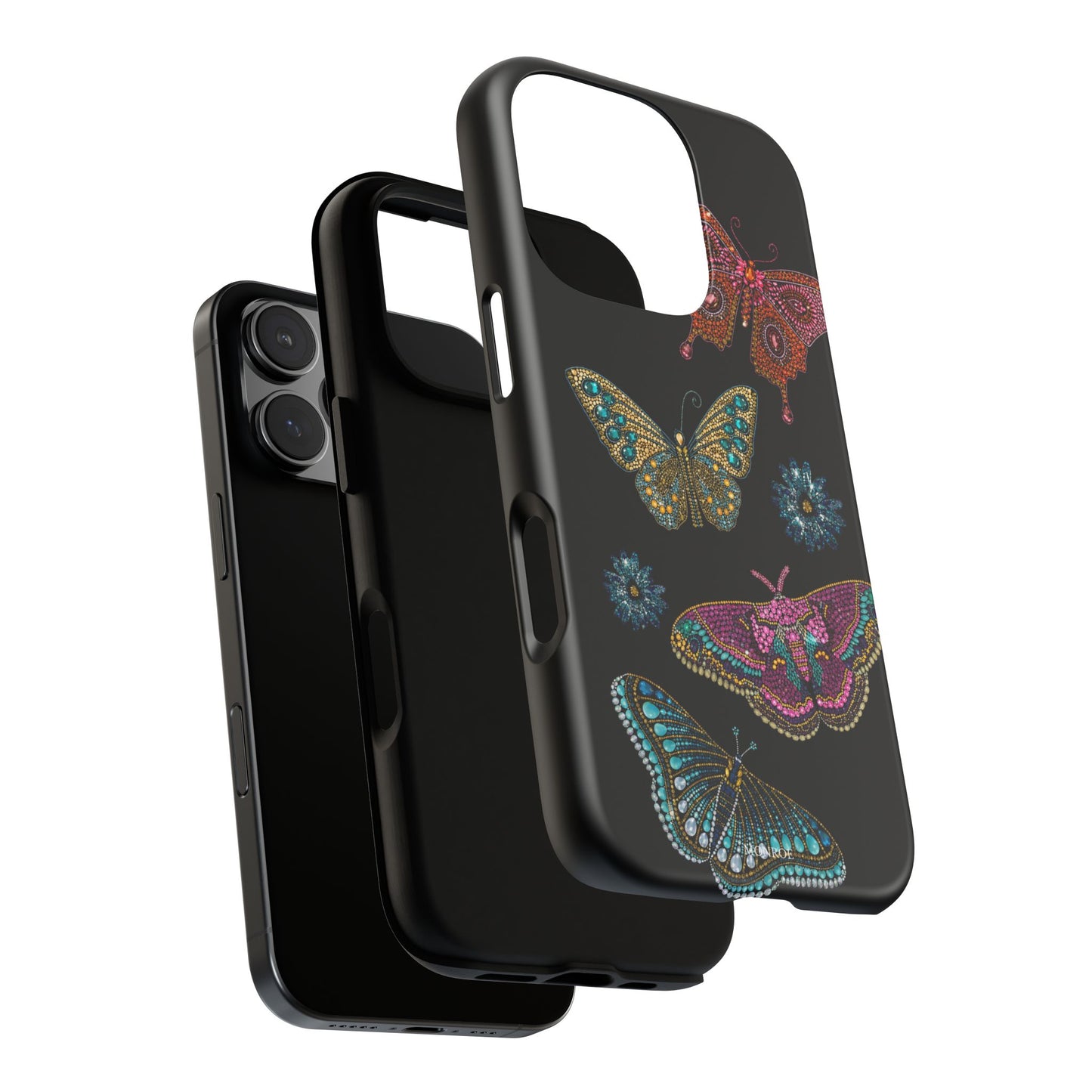 Butterfly Beaded Tough Case