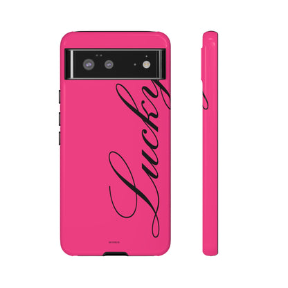 Hot Pink 'Lucky' Tough Case