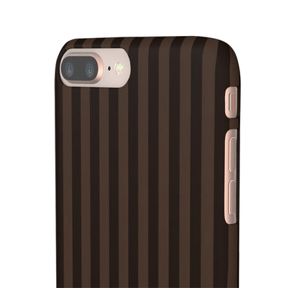 Cocoa Stripe Case