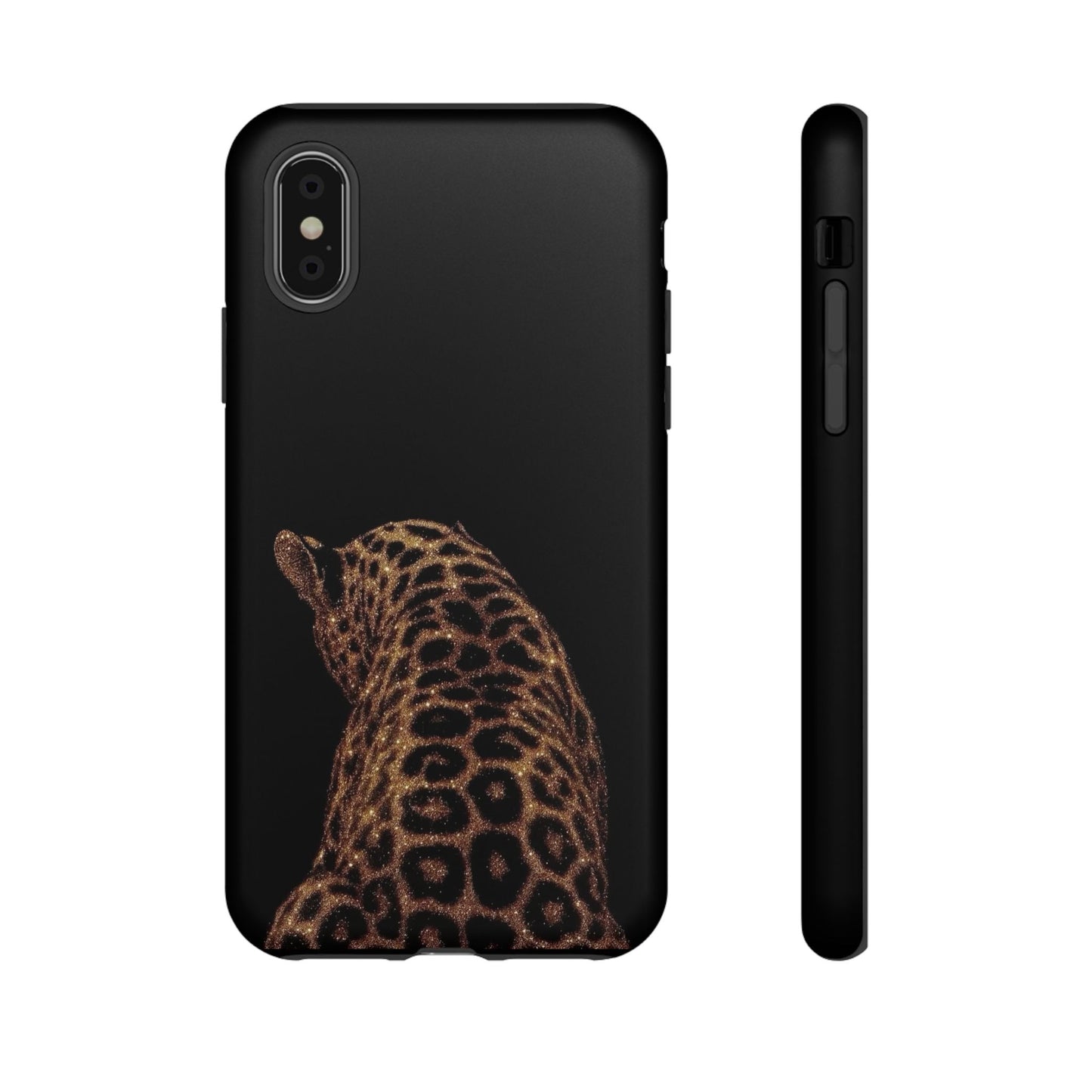 Leopard Back Tough Phone Case